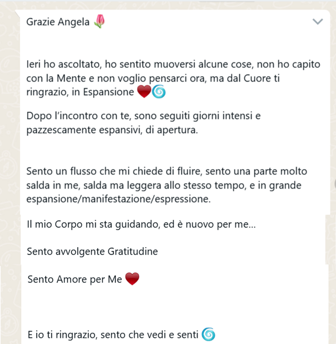 dal trattenerti al fiorire